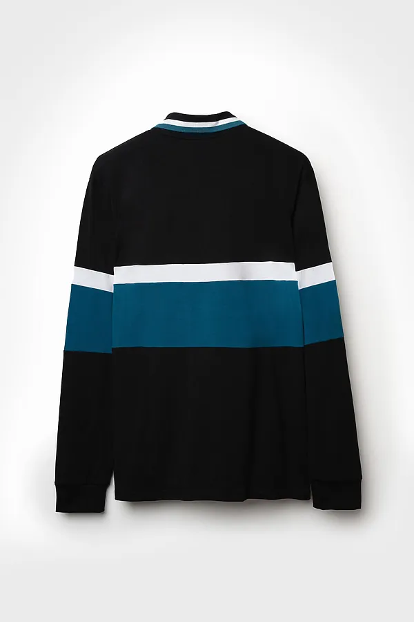 Поло PLAYTODAY, черный,тёмно-синий - фото 2