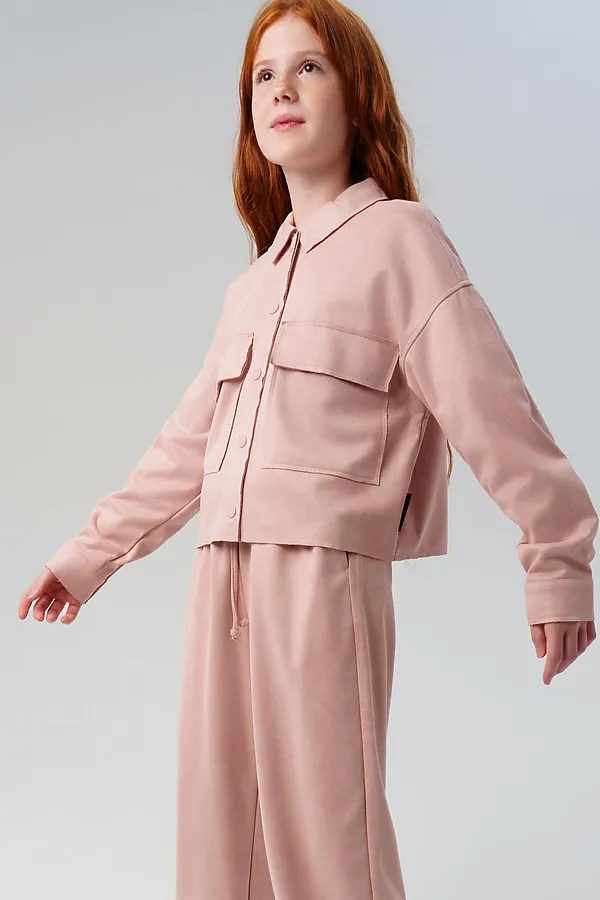 Рубашка PLAYTODAY, светло-розовый - фото 2