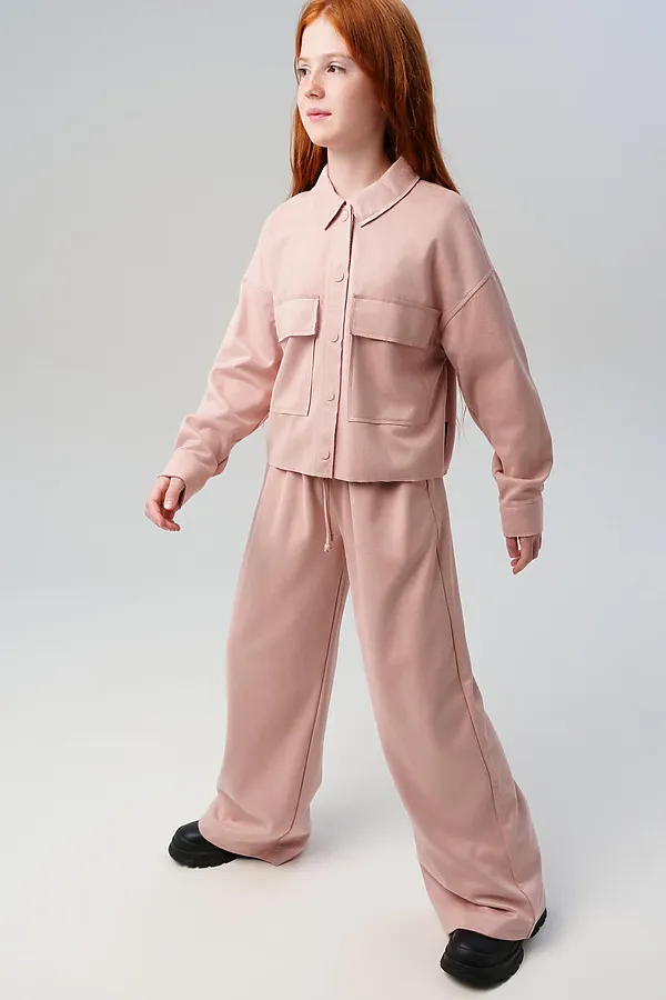 Рубашка PLAYTODAY, светло-розовый - фото 2