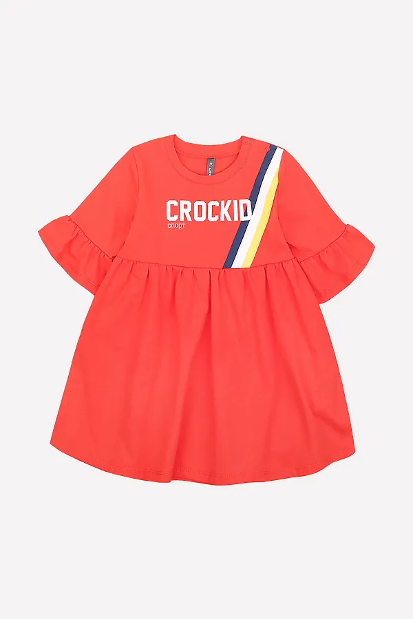 Платье CROCKID SALE, ярко-красный - фото 2