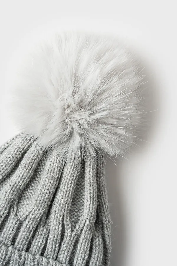 Комплект (Шапка+Снуд) PLAYTODAY, серый - фото 2