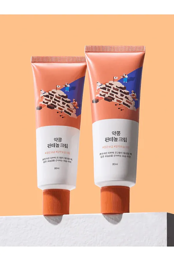 ROUND LAB Питательный крем для лица с чёрной соей и пантенолом / Soybean Panthenol Cream, 80 мл KRISTALLER, белый - фото 2