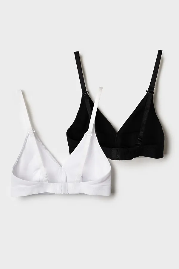 Бюстгальтеры, 2 шт. PLAYTODAY, белый,черный - фото 2
