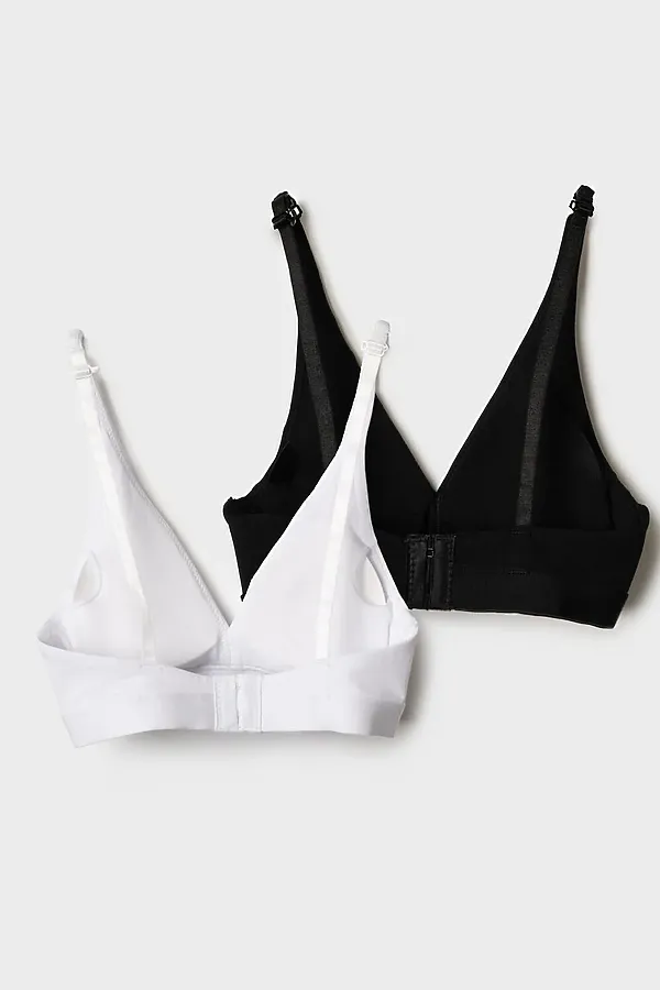 Бюстгальтеры, 2 шт. PLAYTODAY, белый,черный - фото 2