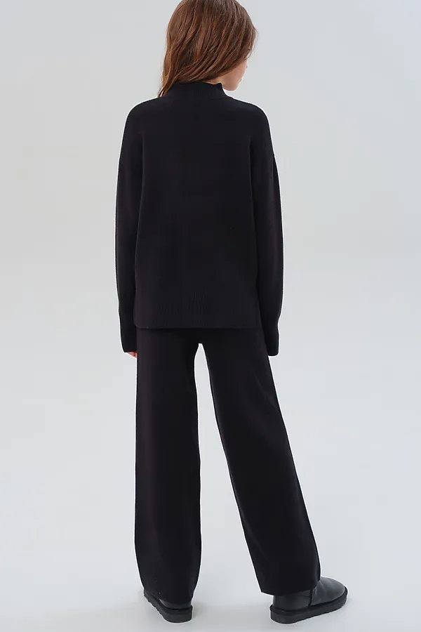 Комплект (Джемпер+Брюки) PLAYTODAY, черный - фото 2
