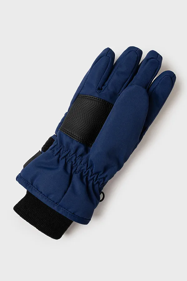 Перчатки PLAYTODAY, тёмно-синий,черный - фото 2
