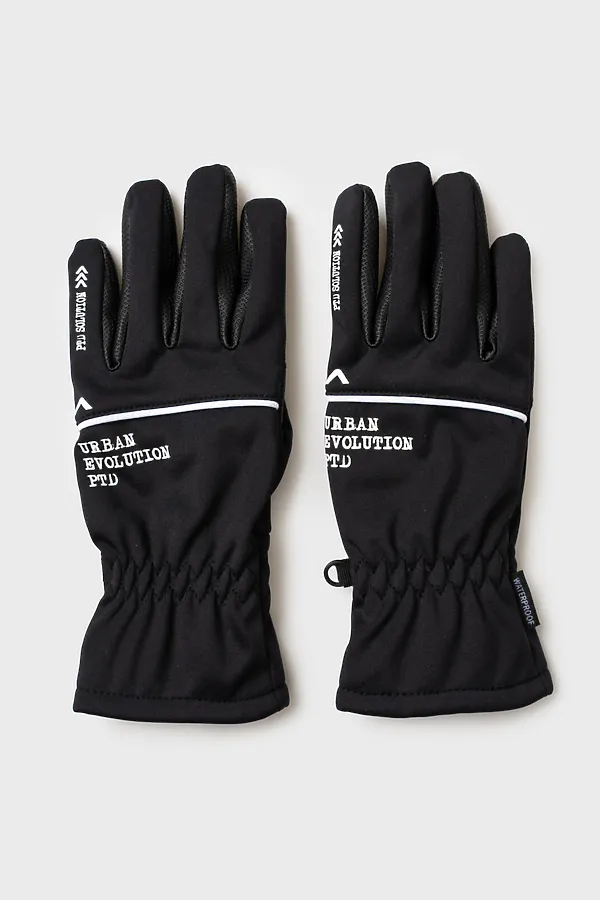 Перчатки PLAYTODAY, черный - фото 2