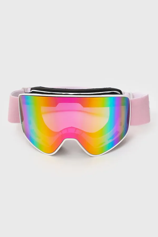 Маска горнолыжная PLAYTODAY, розовый - фото 2