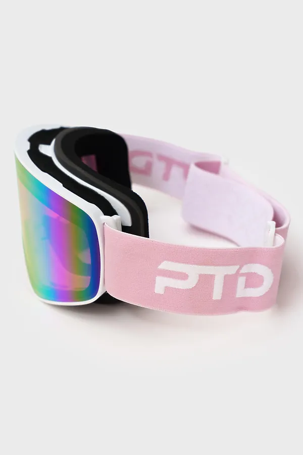 Маска горнолыжная PLAYTODAY, розовый - фото 2