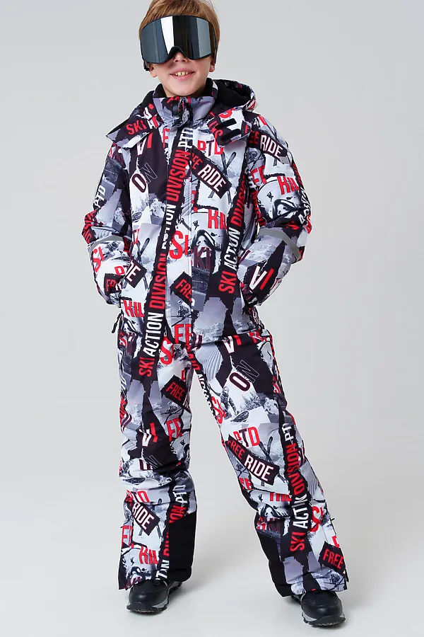 Маска горнолыжная PLAYTODAY, черный - фото 2