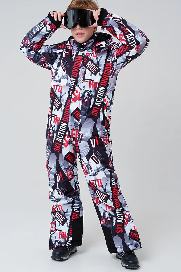 Маска горнолыжная PLAYTODAY, черный - фото 2