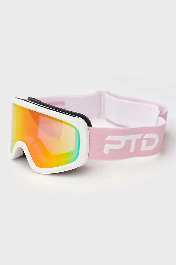 Маска горнолыжная PLAYTODAY, розовый - фото 2