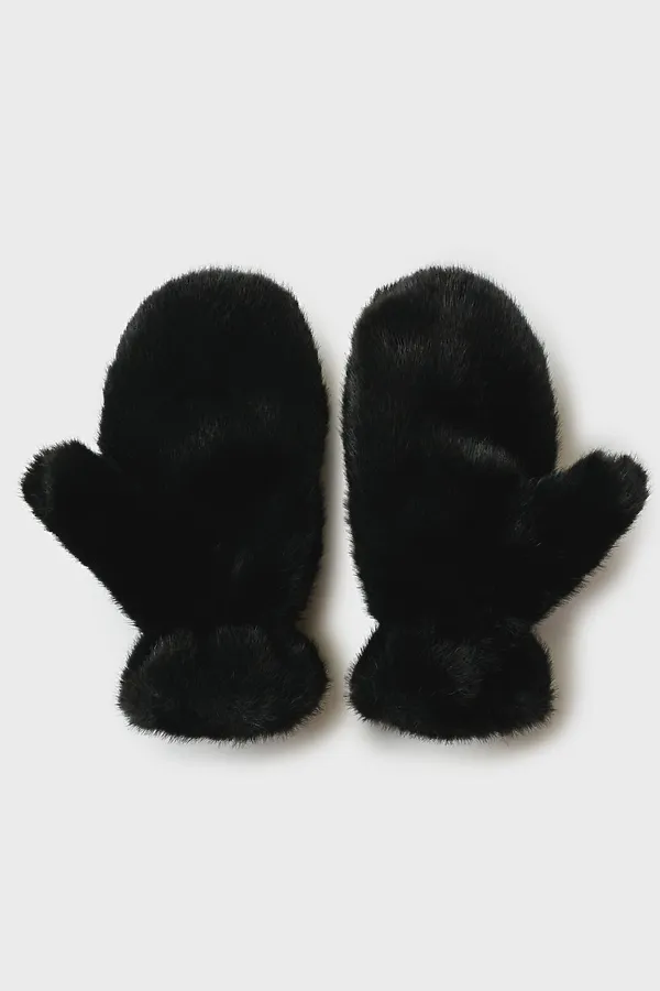 Варежки PLAYTODAY, черный,белый - фото 2