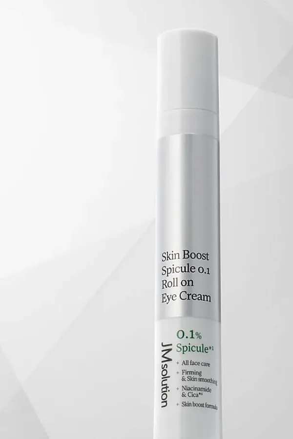 JMsolution Массажный крем для век с роликовым аппликатором и микроиглами / Skin Boost Spicule 0.1 Roll on Eye Cream, 15 мл KRISTALLER, бесцветный - фото 2