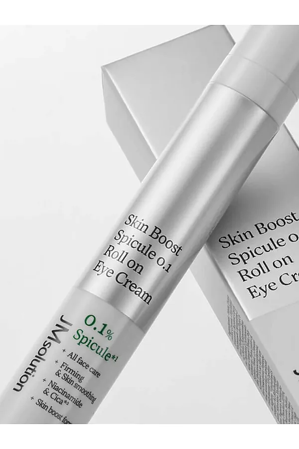JMsolution Массажный крем для век с роликовым аппликатором и микроиглами / Skin Boost Spicule 0.1 Roll on Eye Cream, 15 мл KRISTALLER, бесцветный - фото 2