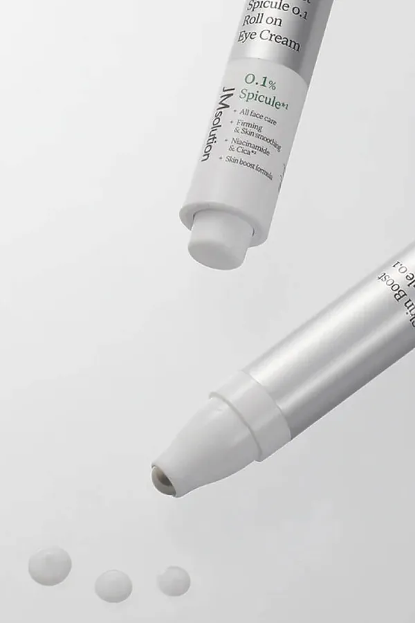 JMsolution Массажный крем для век с роликовым аппликатором и микроиглами / Skin Boost Spicule 0.1 Roll on Eye Cream, 15 мл KRISTALLER, бесцветный - фото 2