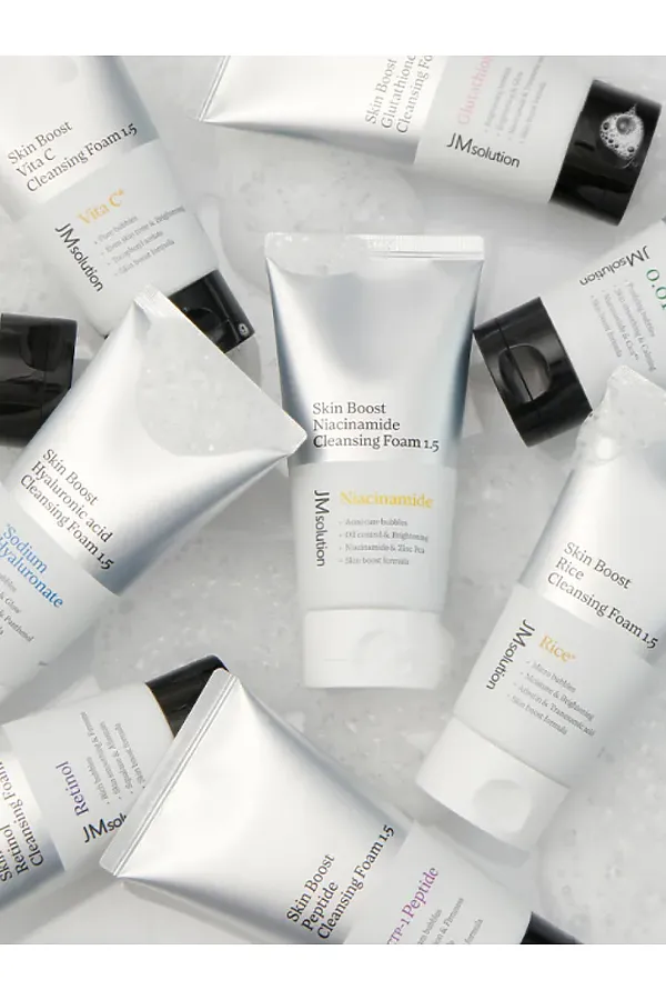 JMsolution Пенка для умывания с глутатионом / Skin Boost Glutathione Cleansing Foam 1.5, 150 мл KRISTALLER, белый - фото 2