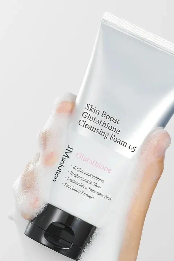 JMsolution Пенка для умывания с глутатионом / Skin Boost Glutathione Cleansing Foam 1.5, 150 мл KRISTALLER, белый - фото 2