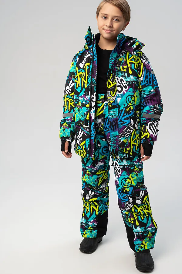 Комплект (Куртка+Брюки) PLAYTODAY, разноцветный - фото 2