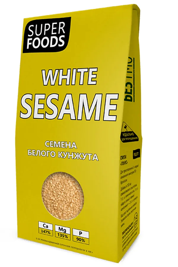 Кунжут белый семена 150г ЭКО-ПРОДУКТЫ, - - фото 2