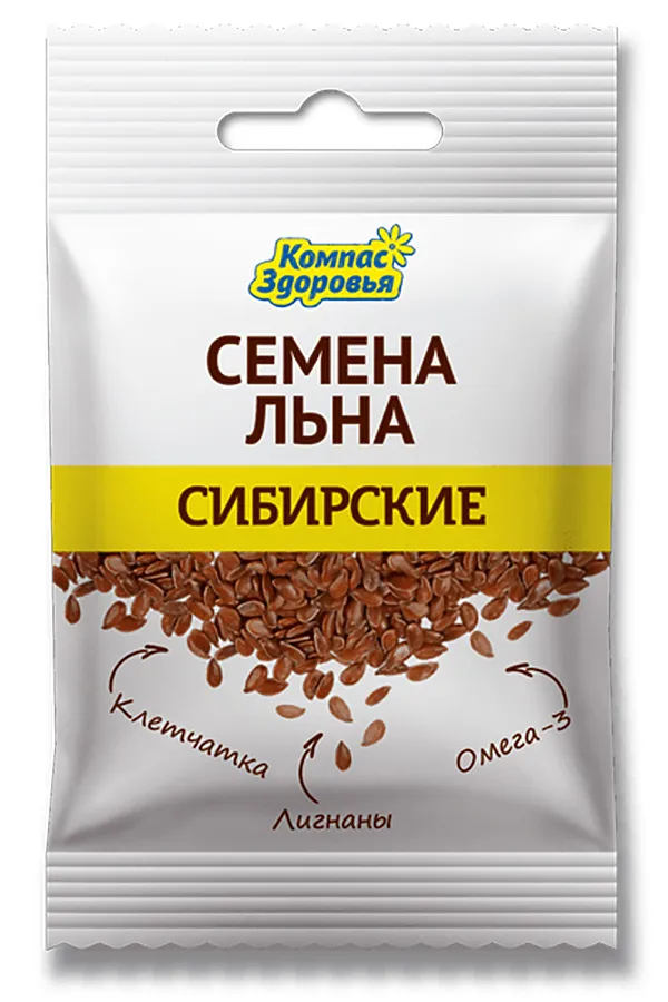 Лён семена 40г ЭКО-ПРОДУКТЫ, - - фото 2