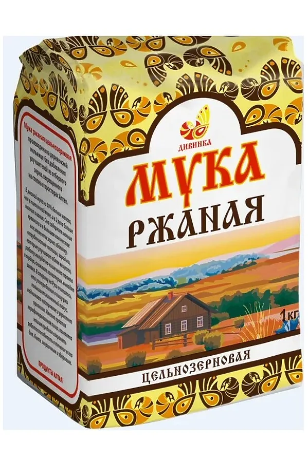 Мука ржаная ц/з 1кг ЭКО-ПРОДУКТЫ, - - фото 2