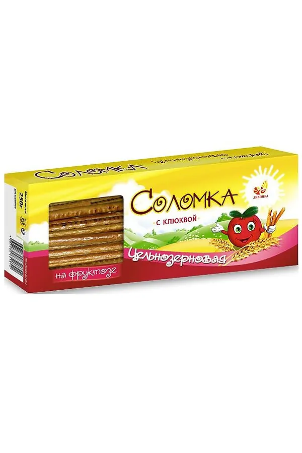 Соломка ц/з с клюквой на фруктозе 200г ЭКО-ПРОДУКТЫ, - - фото 2