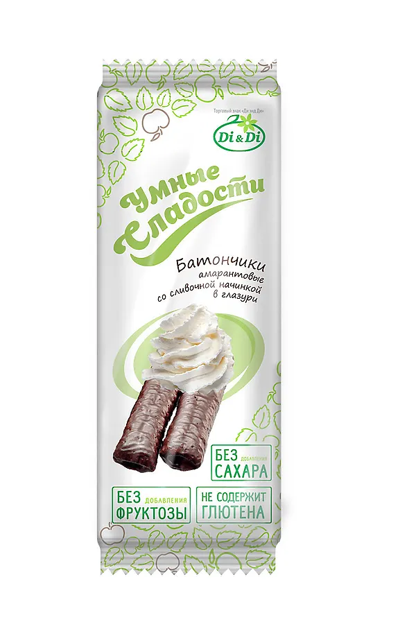 Батончик "УмСладости" с сливочной начинкой 20г ЭКО-ПРОДУКТЫ, - - фото 2