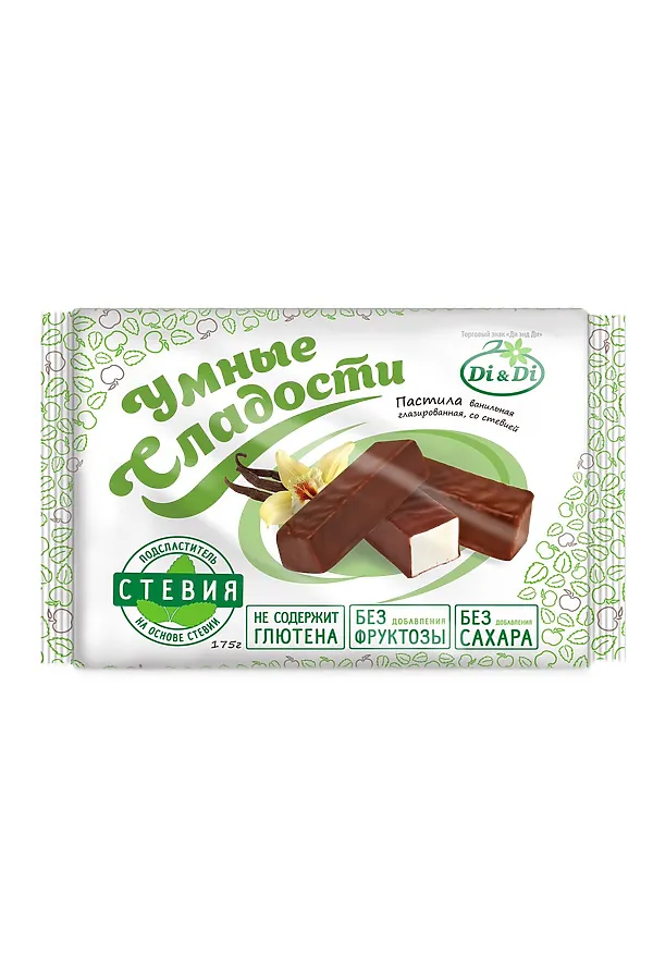 Пастила диетическая "УмСладости" со стевией в глазури 175г ЭКО-ПРОДУКТЫ, - - фото 2