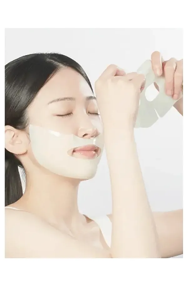 Jmsolution Антивозрастная гидрогелевая маска для лица с коллагеном и PDRN / Bio-Collagen Pdrn Firming Mask, 34 г KRISTALLER, розовый - фото 2