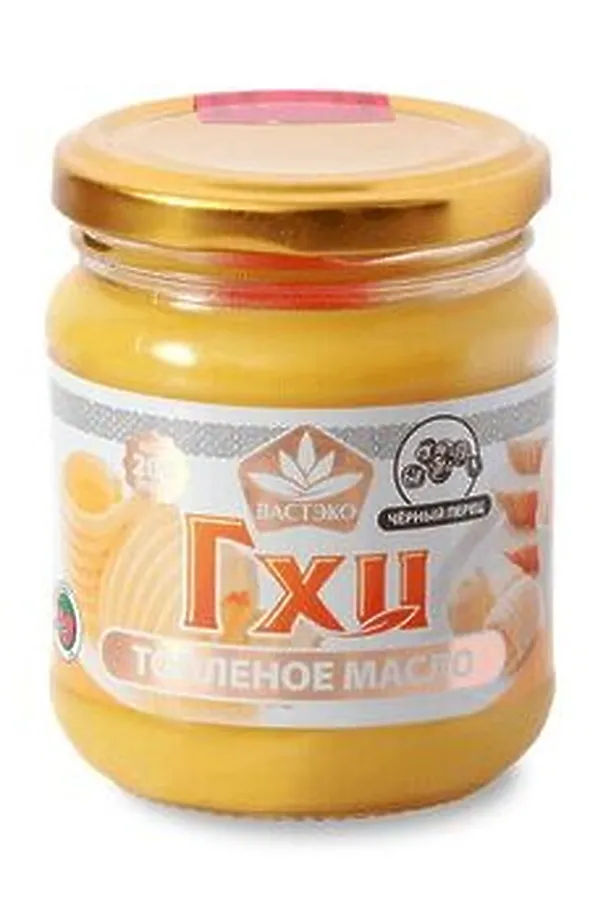 Масло сливочное коровье топленое ГХИ "Чёрный перец" 200г ЭКО-ПРОДУКТЫ, - - фото 2