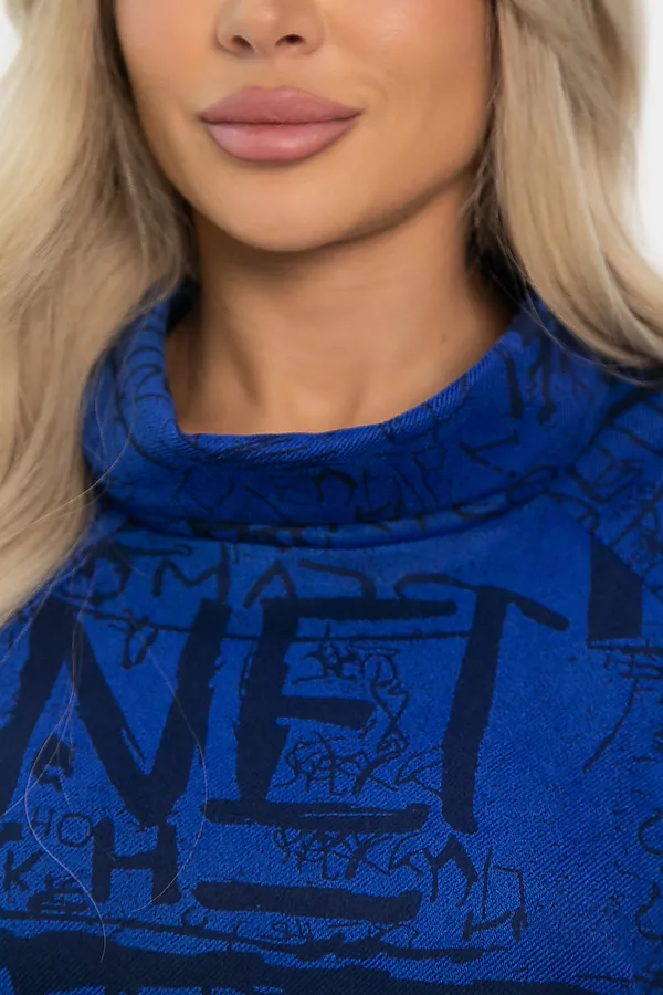 Платье LADY TAIGA, синее - фото 2
