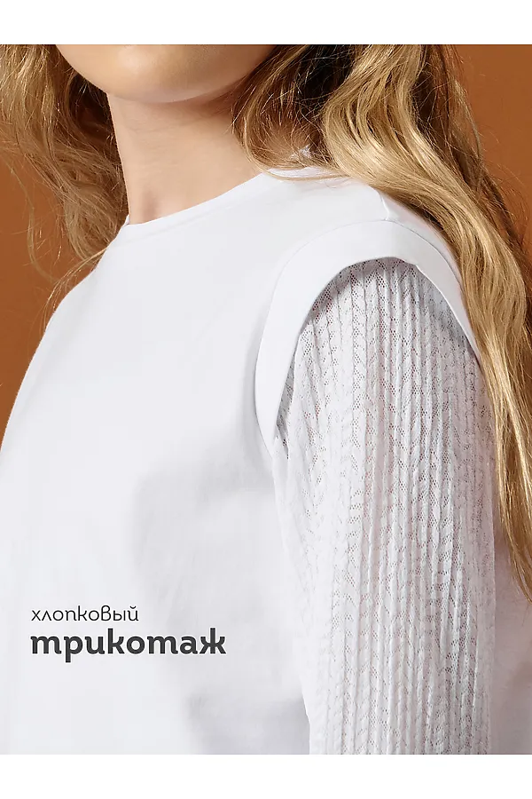 Джемпер PELICAN, белый - фото 2