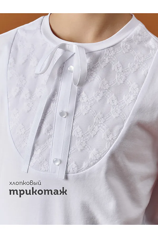 Джемпер PELICAN, белый - фото 2
