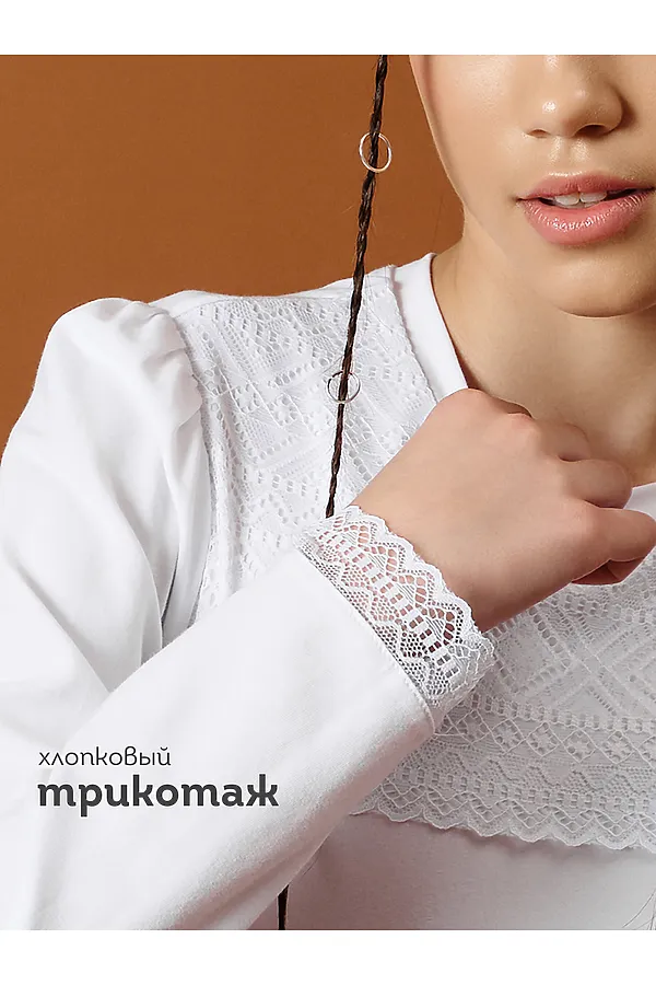 Джемпер PELICAN, белый - фото 2