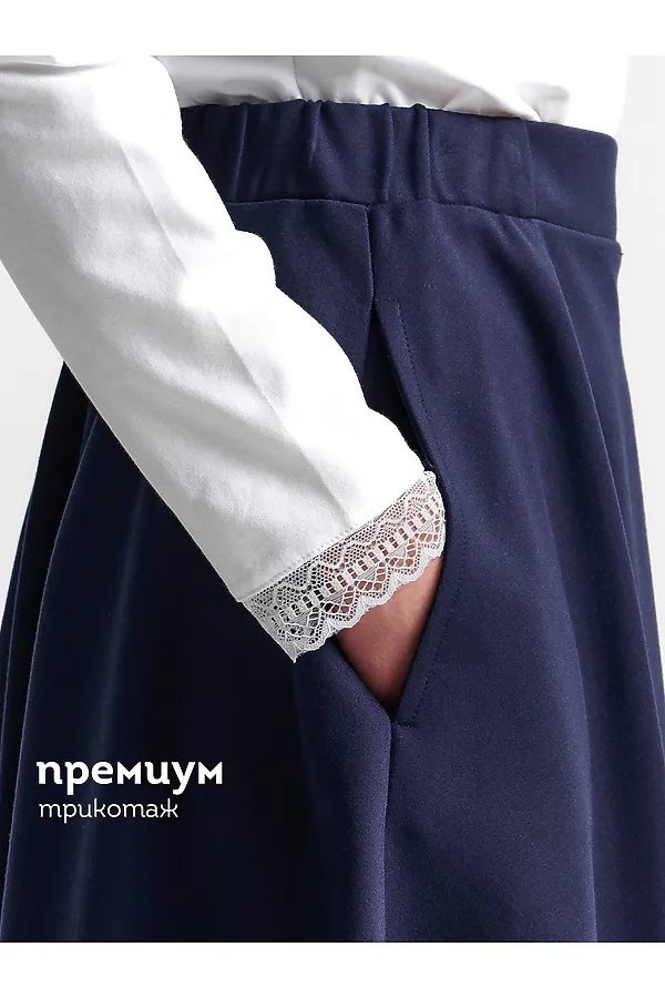 Юбка PELICAN, темно-синий - фото 2