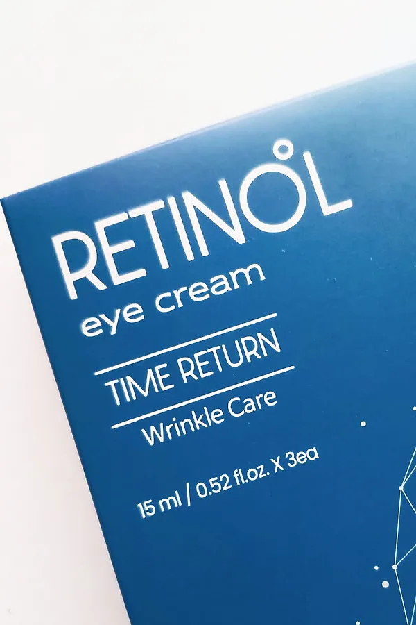 AVELIUM Крем для кожи вокруг глаз с ретинолом / Retinol Eye Cream Time Return Wrinkle Care, 15 мл x 3 шт. KRISTALLER, бесцветный - фото 2