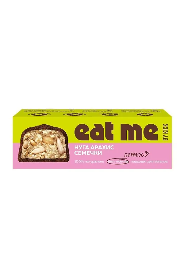 Батончик EatMe шоколадный с арахисом 45г ЭКО-ПРОДУКТЫ, - - фото 2