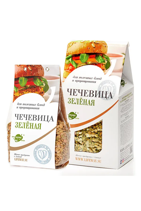 Чечевица зерно для проращивания 500г ЭКО-ПРОДУКТЫ, - - фото 2
