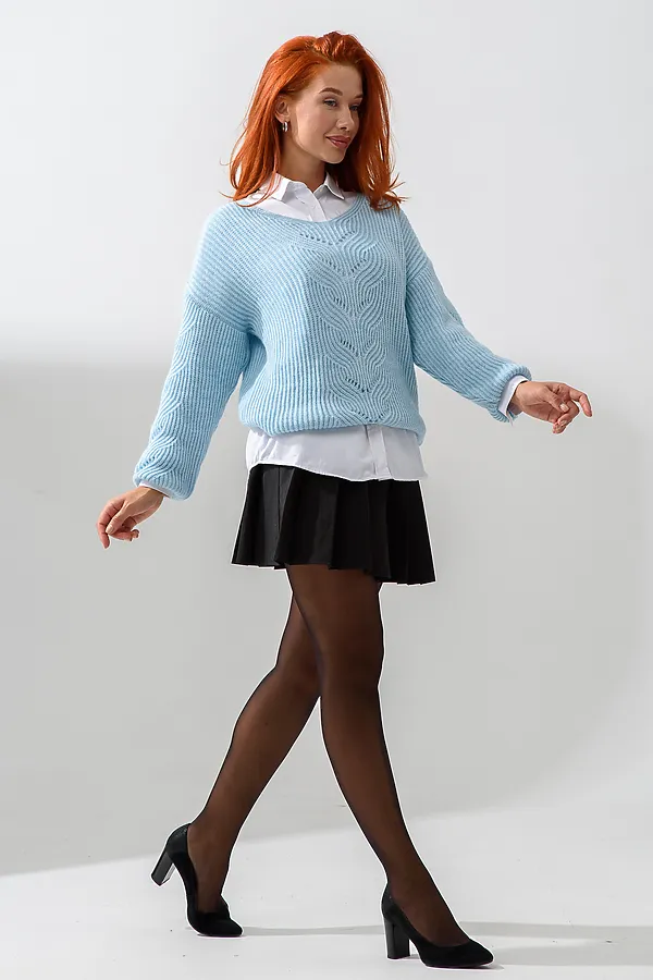 Джемпер 84503 НАТАЛИ, голубой - фото 2