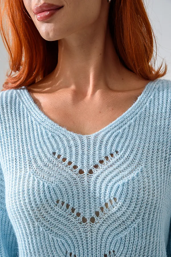 Джемпер 84503 НАТАЛИ, голубой - фото 2
