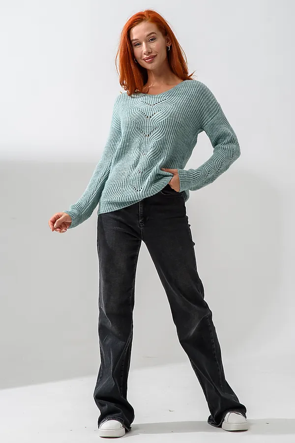 Джемпер 84503 НАТАЛИ, ментол - фото 2