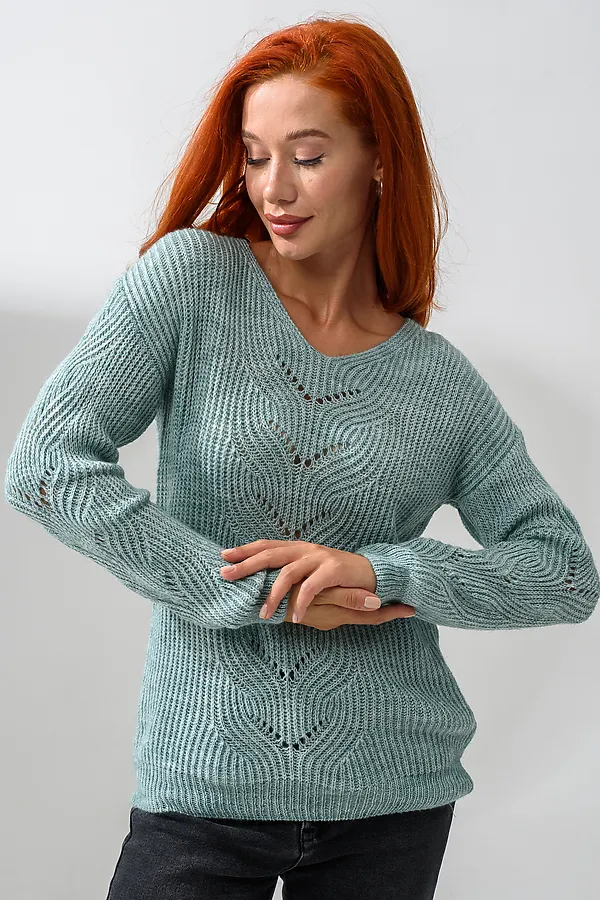 Джемпер 84503 НАТАЛИ, ментол - фото 2