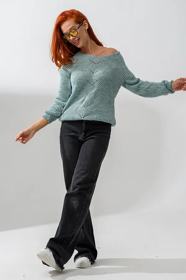 Джемпер 84503 НАТАЛИ, ментол - фото 2