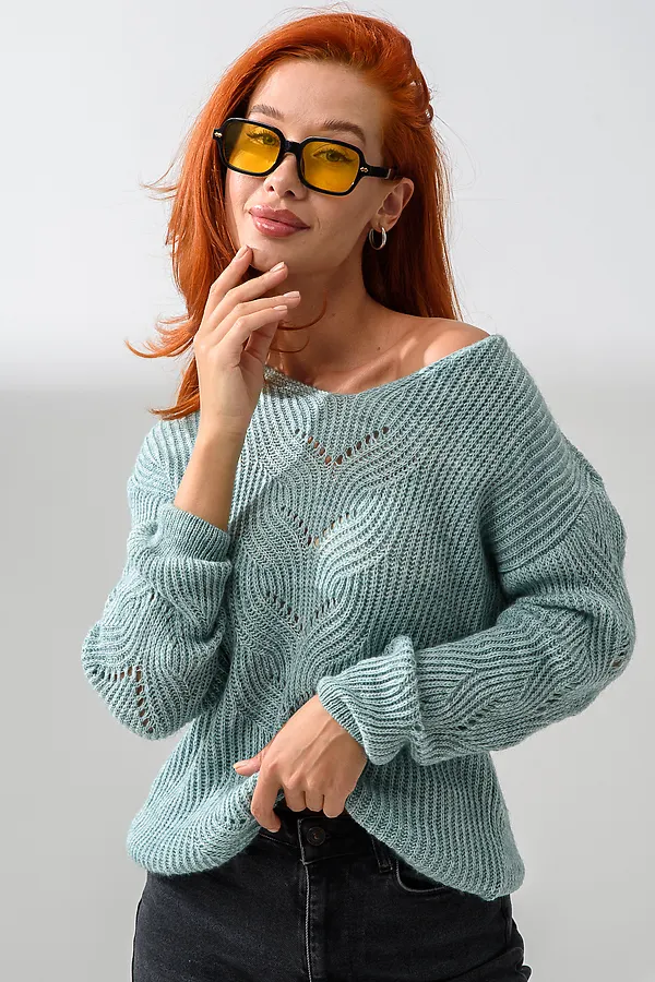 Джемпер 84503 НАТАЛИ, ментол - фото 2