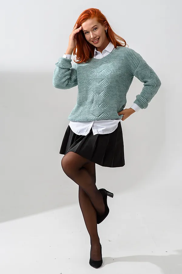 Джемпер 84503 НАТАЛИ, ментол - фото 2