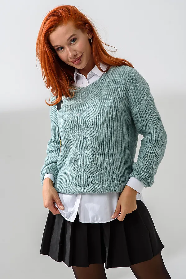 Джемпер 84503 НАТАЛИ, ментол - фото 2