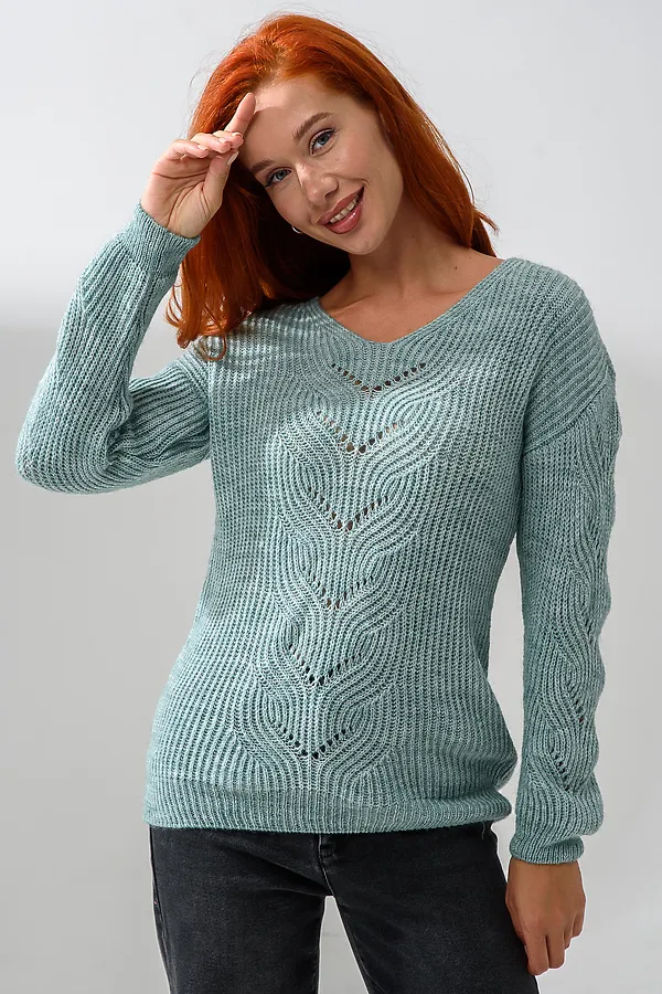 Джемпер 84503 НАТАЛИ, ментол - фото 2