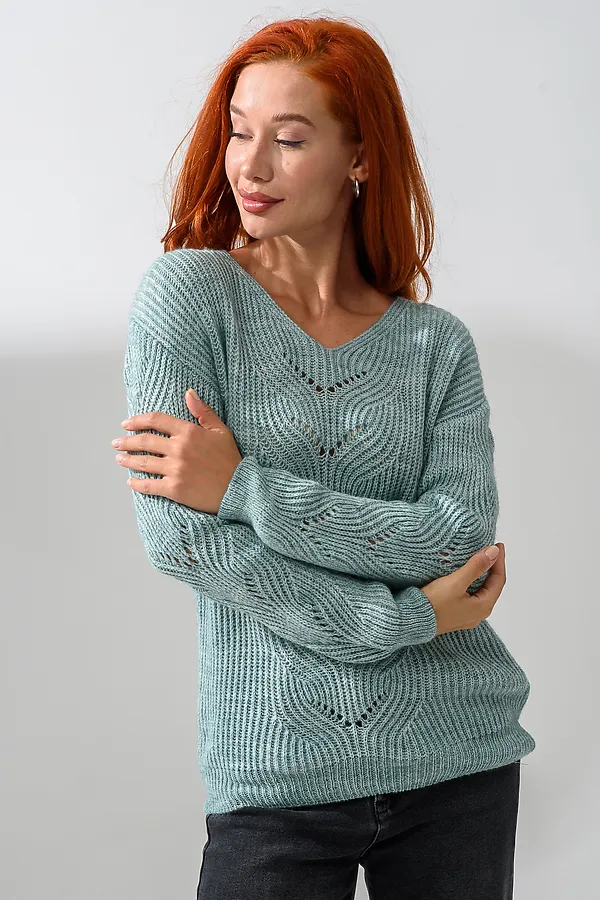 Джемпер 84503 НАТАЛИ, ментол - фото 2