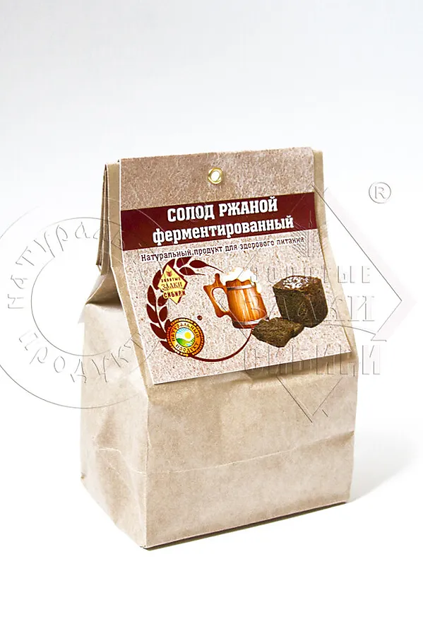 Солод ржаной ферментированный 500г ЭКО-ПРОДУКТЫ, - - фото 2